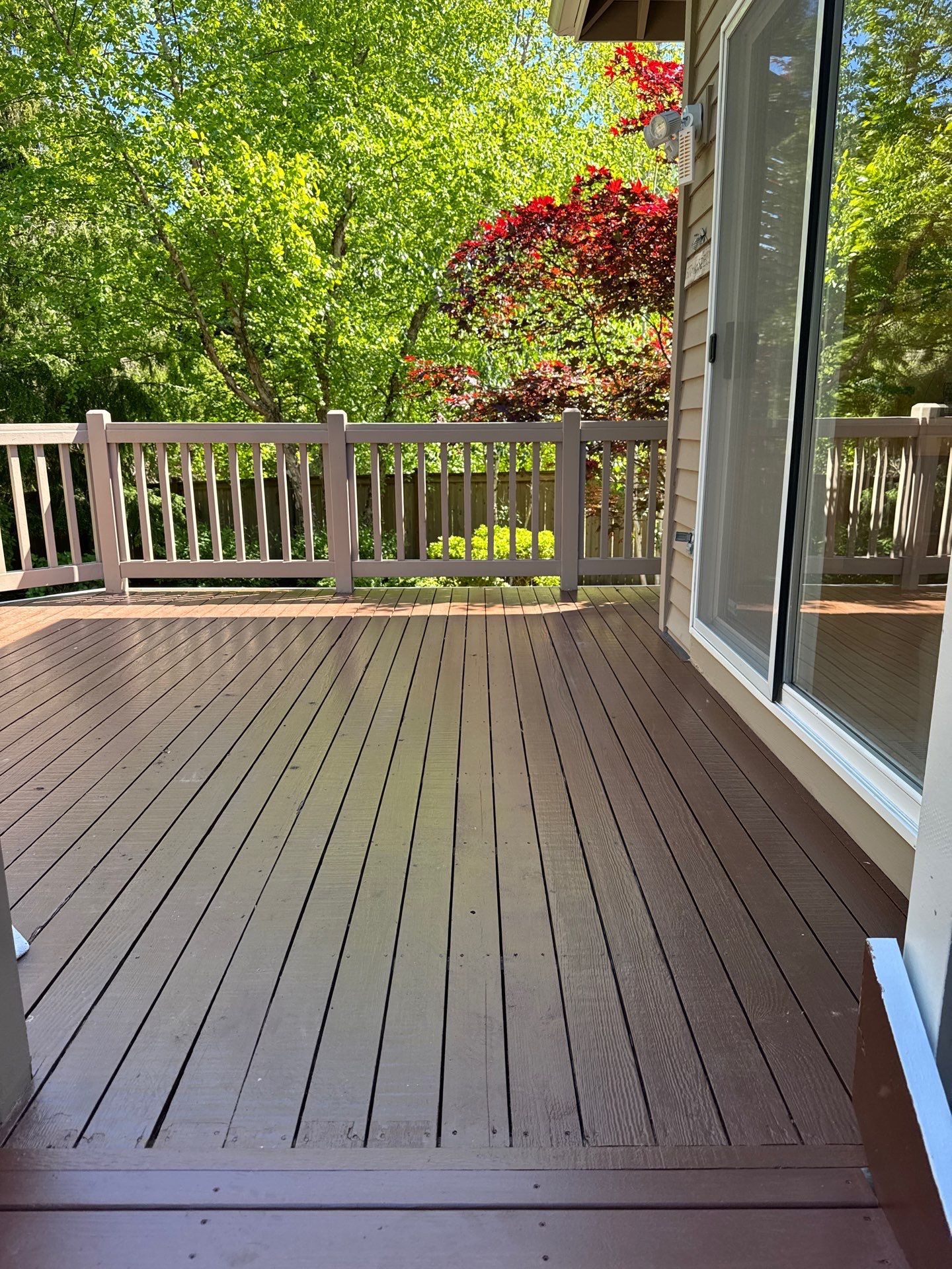 Decking project in Kirkland, WA