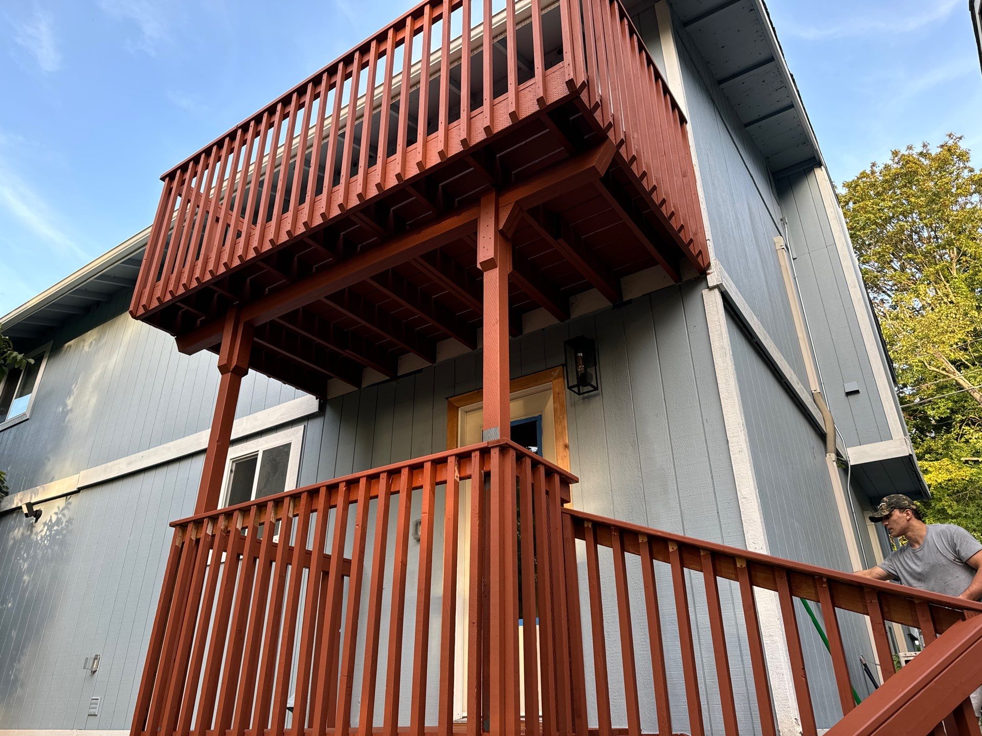 Decking project in Bothell, WA