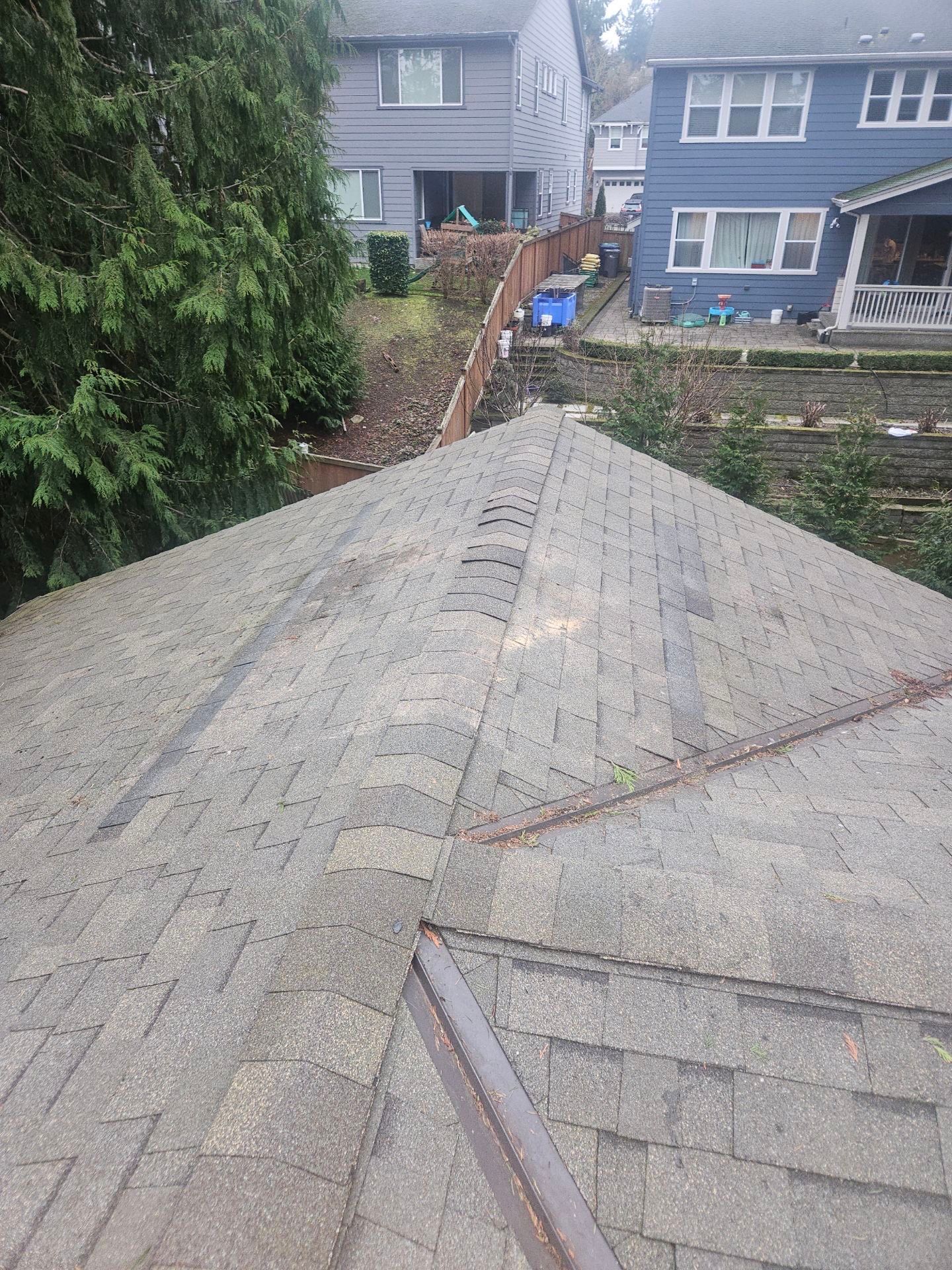 Roofing project in Kent, WA