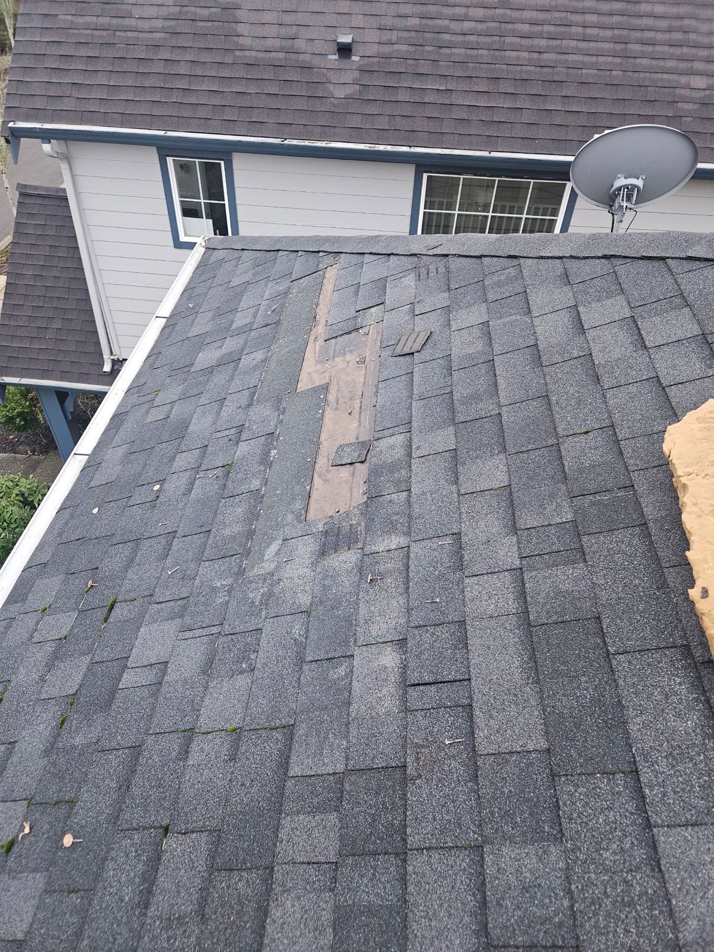Roofing project in Woodinville, WA