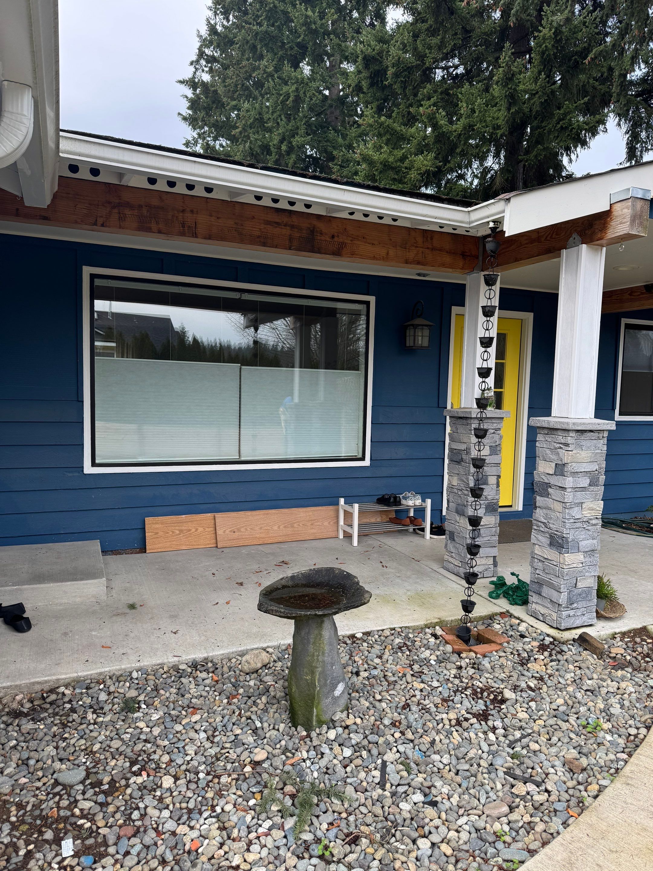 Siding project in Redmond, WA