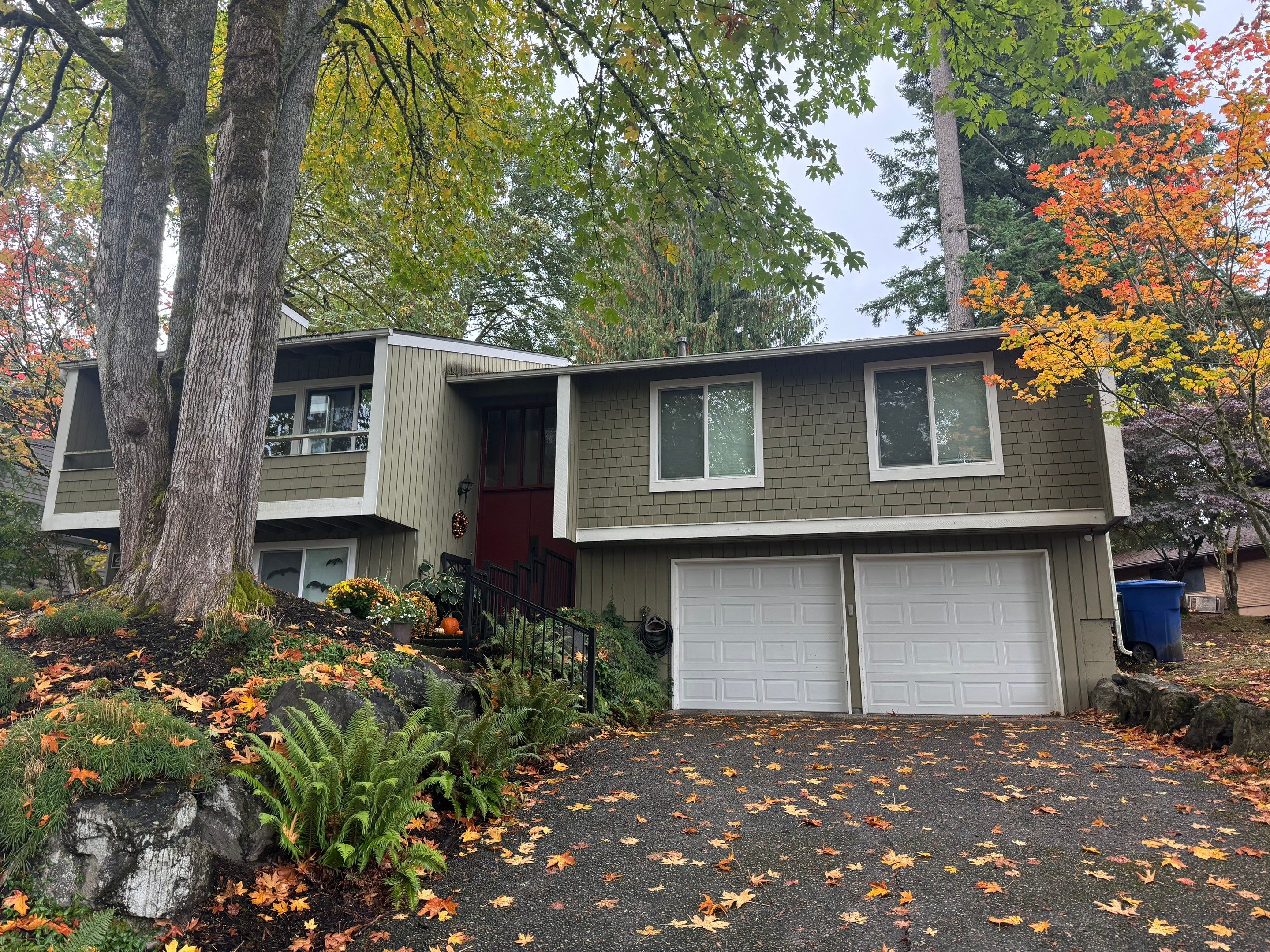 Siding project in Newcastle, WA